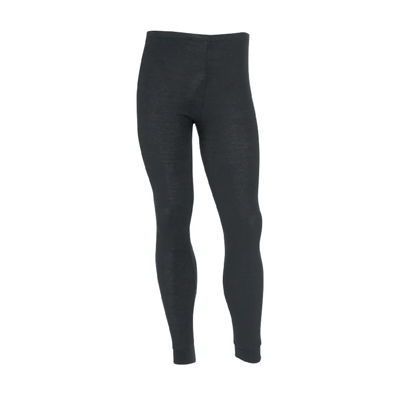 Unisex Sherpa Polypropylene Thermal Pants Soft Stretch Leggings