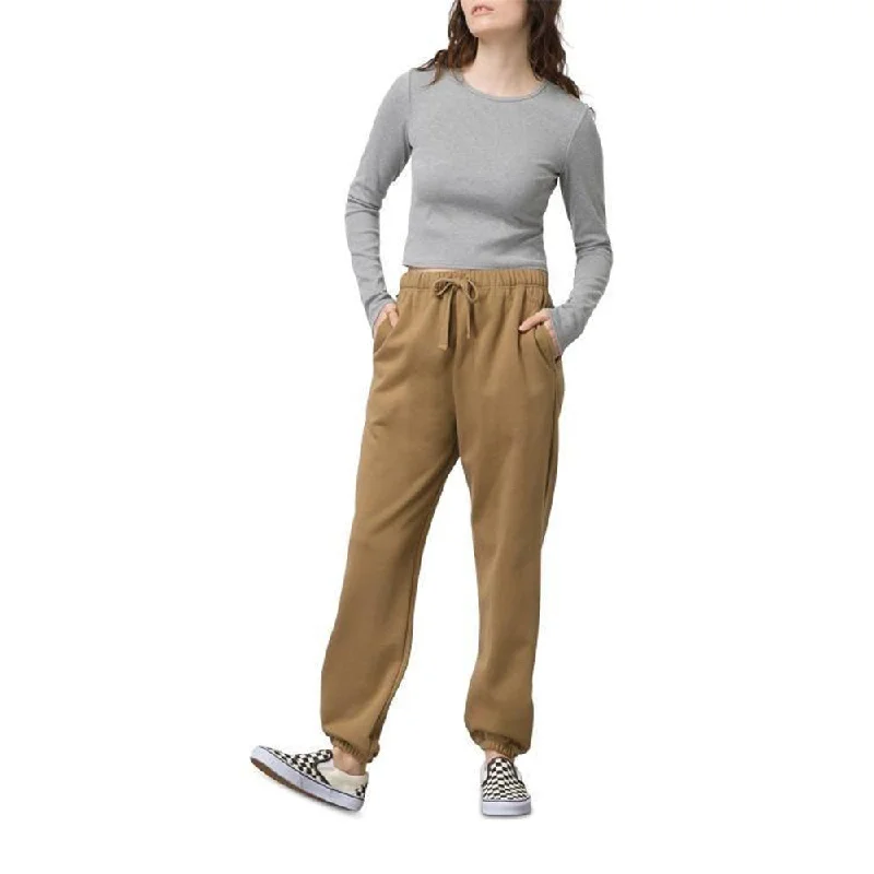 Vans - Lizzie Amranto Womens Fleece Pants Dirt High-Waist Yoga Pants