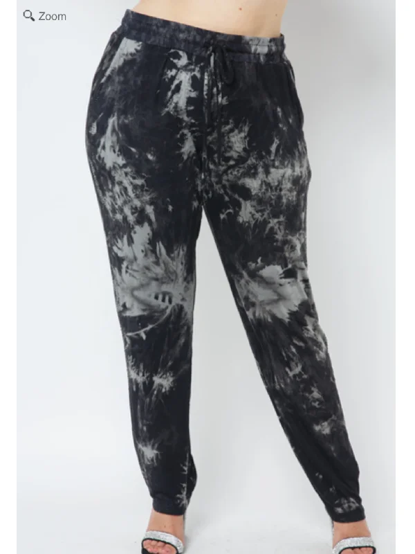 VOCAL TIE DYE PANTS WITH STONES Classic Bootcut Trousers