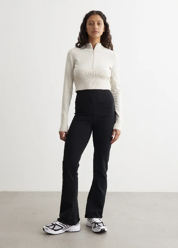 Nike Sportswear Chill Knit Tight Flared Pants Elegant Dress Pants
