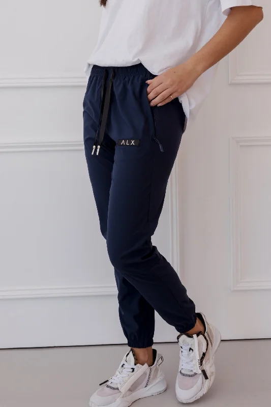 WOLFGANG Pants Navy Trendy Work Pants