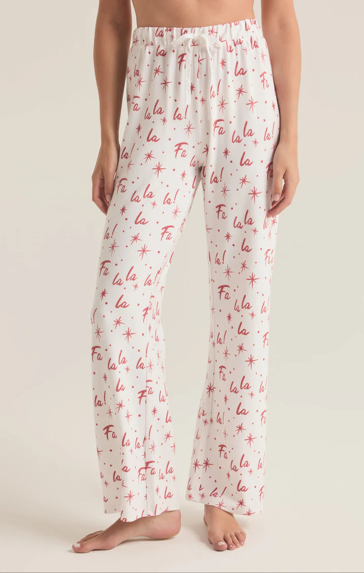 Z Supply White Fa La La Pant Cozy Knit Pants