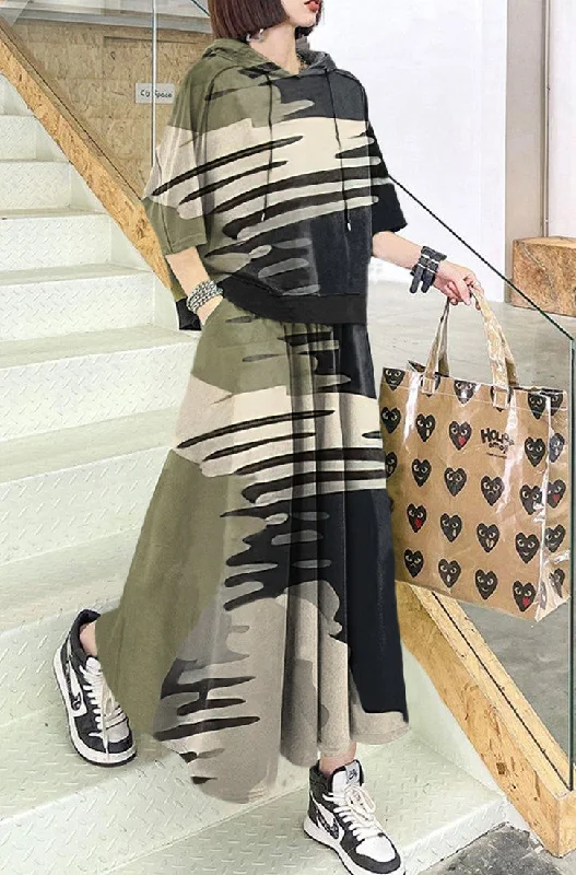 2024 New Blue Geometry Spring Explosion Street Guard Two Piece Skirt cashmere skirt fine 2024 New Blue Geometry Spring Explosion Street Guard Two Piece Skirt cashmere skirt fine