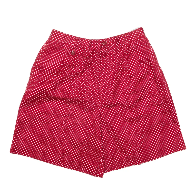 LIZ CLAIBORNE Skort Casual Shorts Red Loose Polka Dot Womens XXS W26 silk skirt lustrous LIZ CLAIBORNE Skort Casual Shorts Red Loose Polka Dot Womens XXS W26 silk skirt lustrous